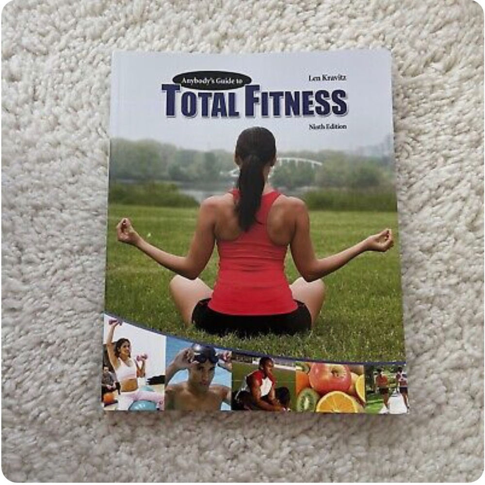 Anybody's Guide to Total Fitness Book Len Kravitz
Guidelines for health, weight